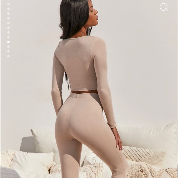 💕❤️😍MAKE AN OFFER! NWT OHPOLLY STONE CROPPED TOP😍💕 - Picture 4 of 5